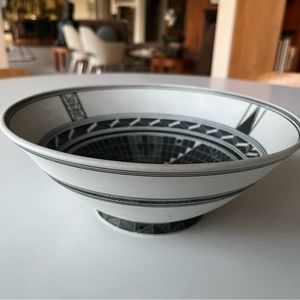 Ed Eberle Hand Crafted and Painted Porcelain Bowl